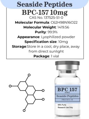 CJC-1295 + Ipamorelin — Research Peptide (RUO) · 10 mg · ≥99% HPLC